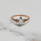 Antique Victorian Opal and Diamond Ring 14k Sz 7
