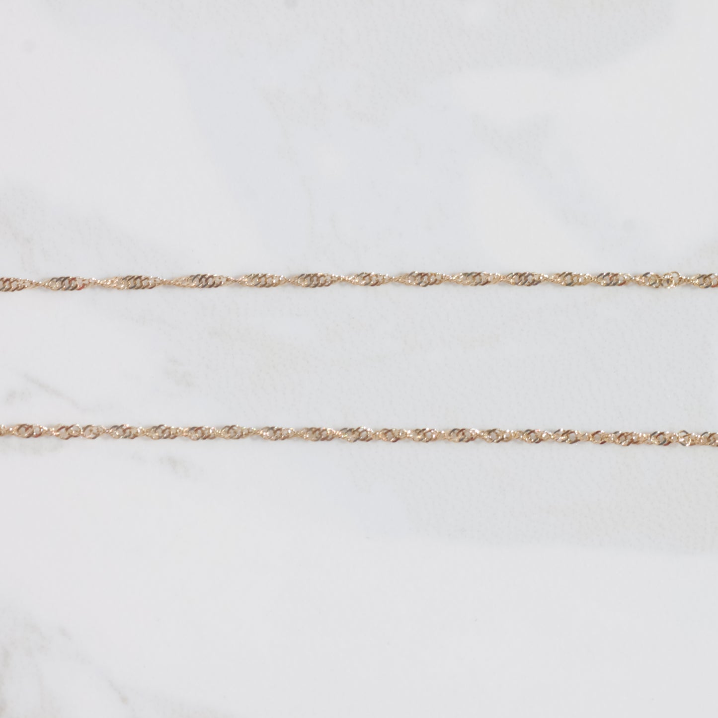 Vintage Garnet Lariat Necklace 17.5" 14k Gold