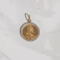 Antique Jesus Pendant with Rosecut Diamonds 18k Gold