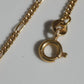 Vintage Figaro Chain Necklace 14.75" 18k Gold