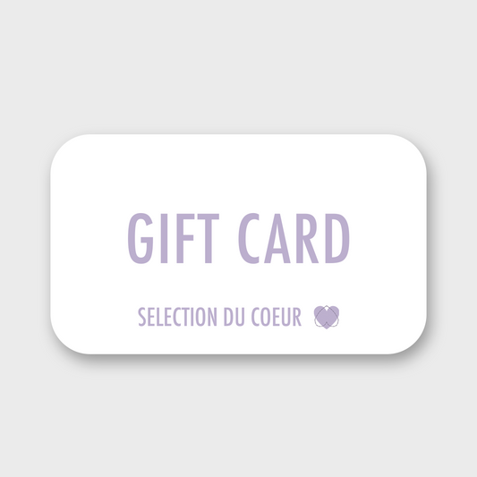 Gift Card (select amount)