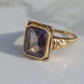 Art Deco Lab Color-Change Sapphire Ring 10k Sz 7
